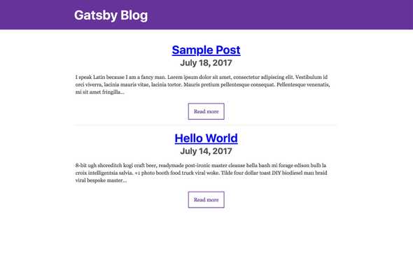gatsby-blog-starter-kit