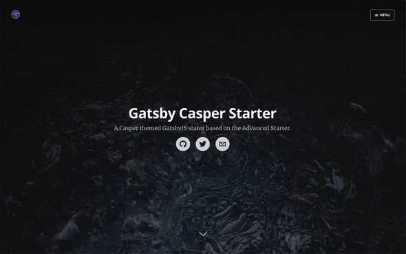 gatsby-starter-casper