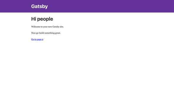 gatsby-starter-default